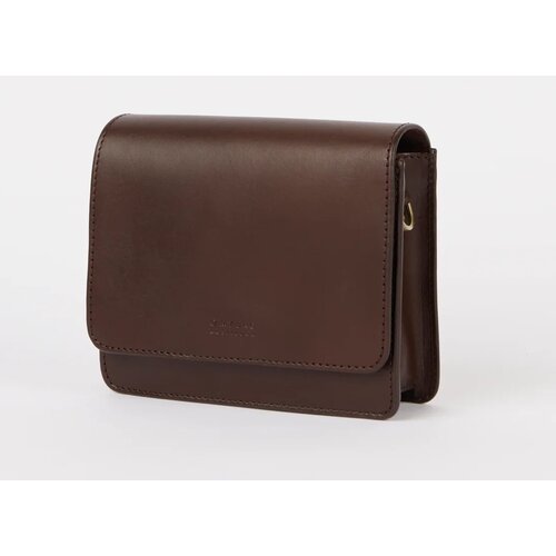 O My Bag Audrey mini klassiek leer - Chocolate