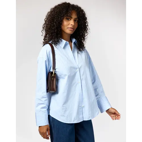 O My Bag Audrey mini klassiek leer - Chocolate