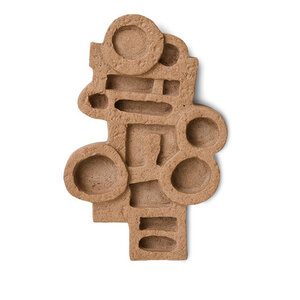 HKLiving Brutalist sculpture murale small