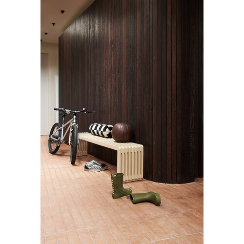 HKLiving Bank met latjes zand HKLiving Bank met latjes zand