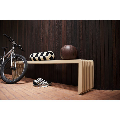 HKLiving Bank met latjes zand HKLiving Bank met latjes zand