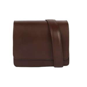 O My Bag Audrey mini cuir classique - Chocolate