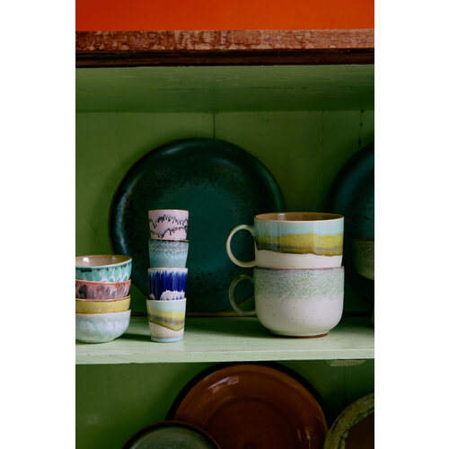 HKLiving 70s eierdopjes vibrance - set van 4