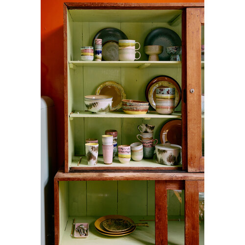 HKLiving 70s latte mokken fresco - set van 2