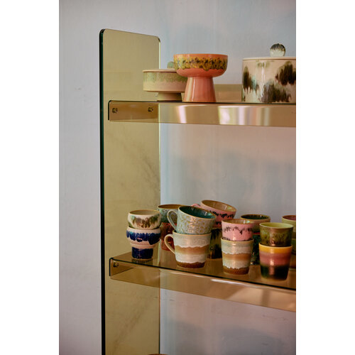 HKLiving 70s lungo mokken symbolist - set van 2