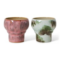 70s lungo mokken expression - set van 2