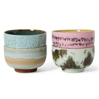 70s noodle bowls dada - set van 4