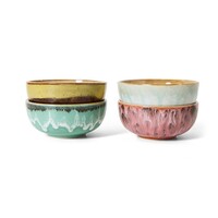 70s XS bowls modernist - set van 4