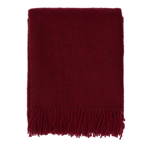 Klippan Gotland plaid bordeaux
