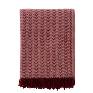 Klippan Ilse plaid roest/roze Klippan Ilse plaid roest/roze