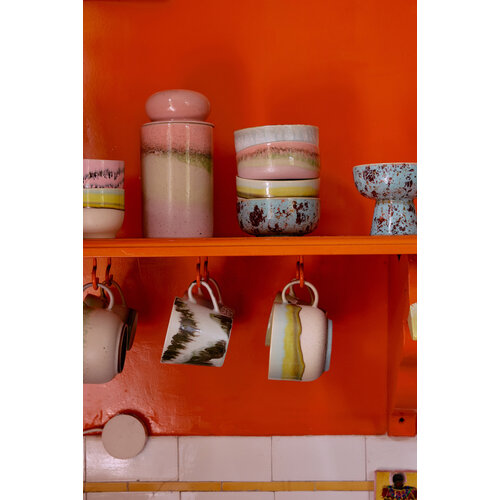HKLiving 70s voorraaddoos glaze