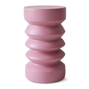 HKLiving Table d'appoint en terre cuite rouge Ø 23