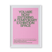 Home gallery ingekaderde poster 87 x 4,5 x 118 cm