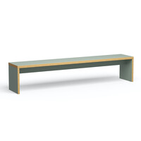 Bank pale green 220 cm