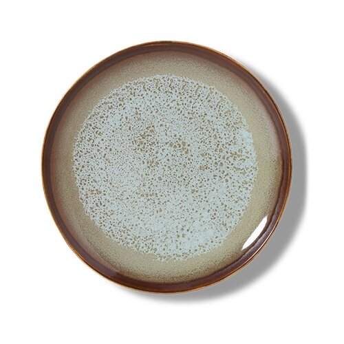 HKLiving 70s dessertbord contrast - set van 2