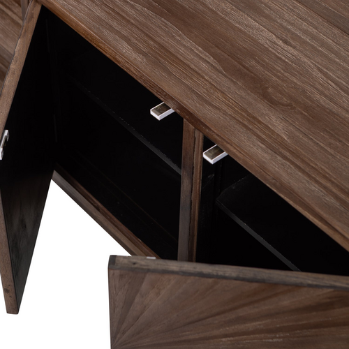 WOOOD Sun tv meubel recycled teak bruin