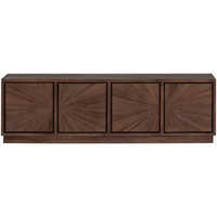 Sun tv meubel recycled teak bruin