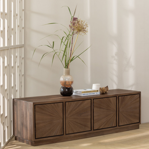 WOOOD Sun tv meubel recycled teak bruin