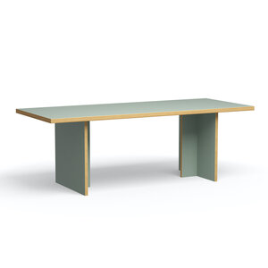 HKLiving Eettafel pale green rechthoekig 220 HKLiving Eettafel pale green rechthoekig 220