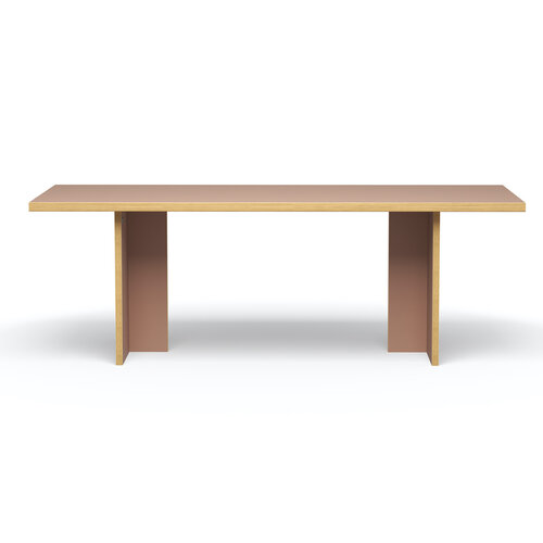 HKLiving Eettafel clay rechthoekig 220 HKLiving Eettafel clay rechthoekig 220