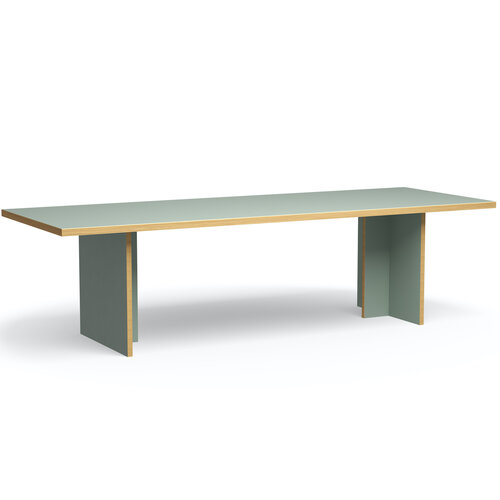 HKLiving Eettafel pale green rechthoekig 280cm HKLiving Eettafel pale green rechthoekig 280cm