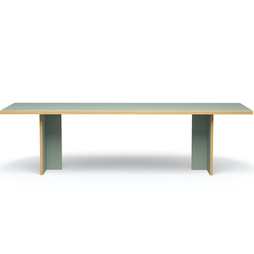 HKLiving Eettafel pale green rechthoekig 280 HKLiving Eettafel pale green rechthoekig 280