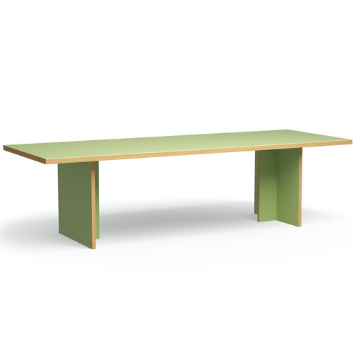 HKLiving Eettafel pistachio rechthoekig 280cm HKLiving Eettafel pistachio rechthoekig 280cm