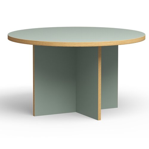 HKLiving Eettafel pale green rond 130cm HKLiving Eettafel pale green rond 130cm