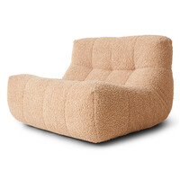 Lazy fauteuil frizz beige