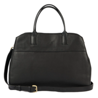 Rita werktas - soft grain leder zwart