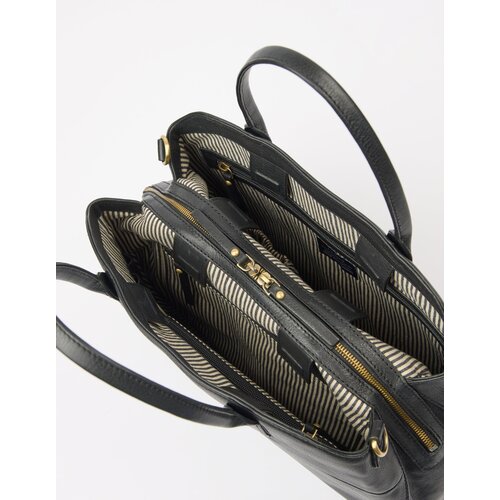 O My Bag Rita werktas - soft grain leder zwart O My Bag Rita werktas - soft grain leder zwart