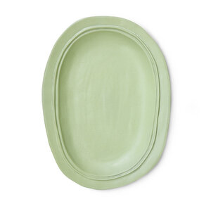 HKLiving New classics: grote keramische schaal mint