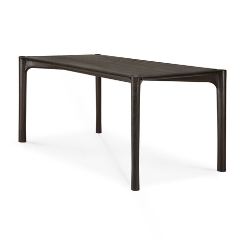 Ethnicraft PI eettafel teak donkerbruin