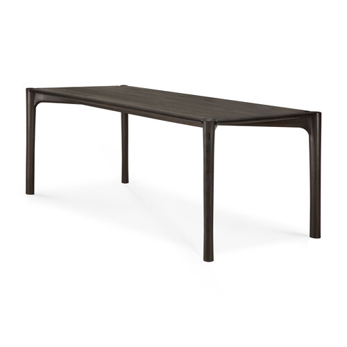 Ethnicraft PI eettafel teak donkerbruin