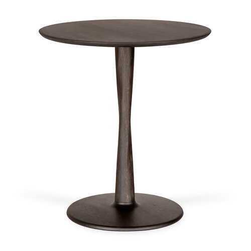 Ethnicraft Torsion ronde eettafel eik bruin Ø 70