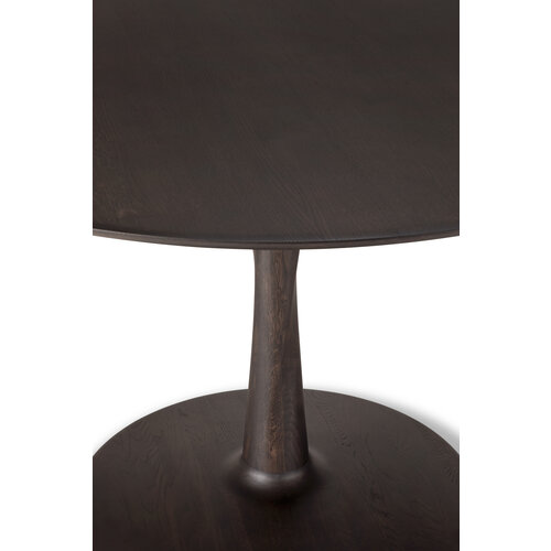 Ethnicraft Torsion ronde eettafel eik bruin Ø 90
