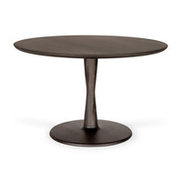 Torsion ronde eettafel eik bruin Ø 127