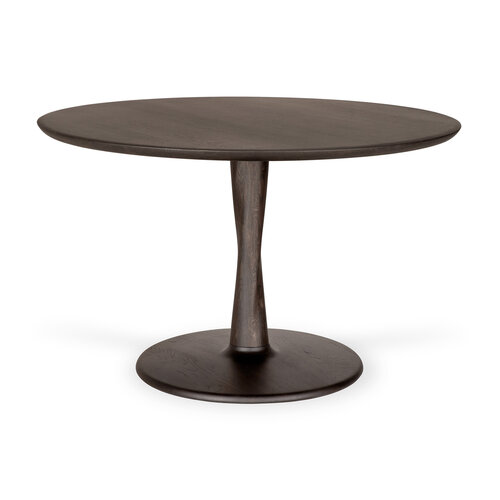 Ethnicraft Torsion ronde eettafel eik bruin Ø 127