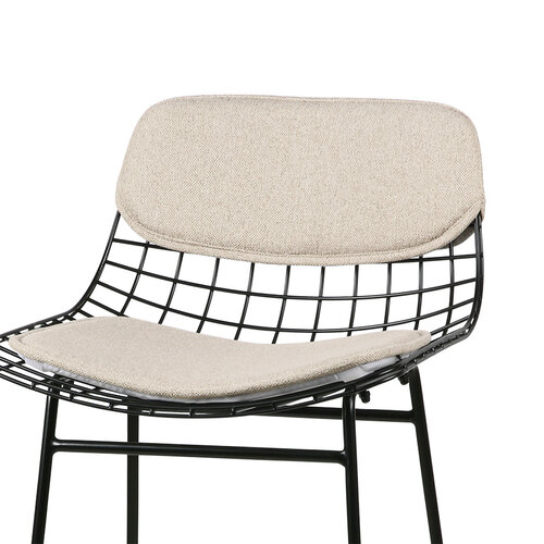 HKLiving Comfort kit voor draad barstoel zand HKLiving Comfort kit voor draad barstoel zand