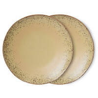 70s eetbord grit - set van 2