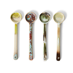 HKLiving 70s cuillères M blend - lot de 4