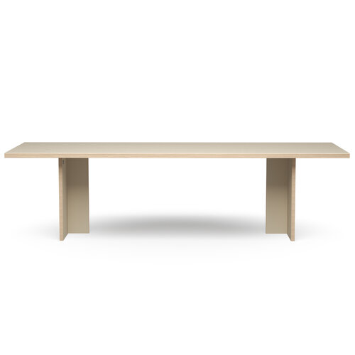 HKLiving Eettafel rechthoekig cream 280