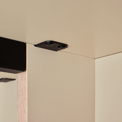 HKLiving Eettafel rechthoekig cream 280