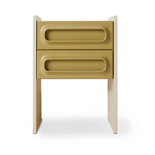 HKLiving Space nachtkastje sage/cream
