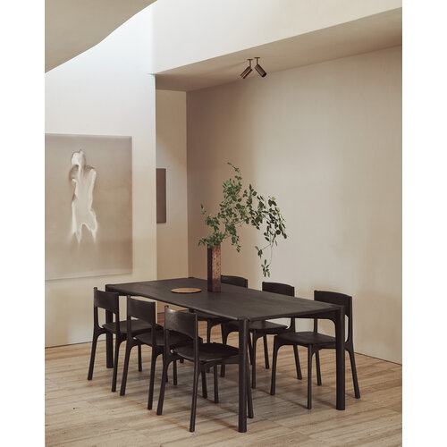 Ethnicraft PI eettafel teak donkerbruin