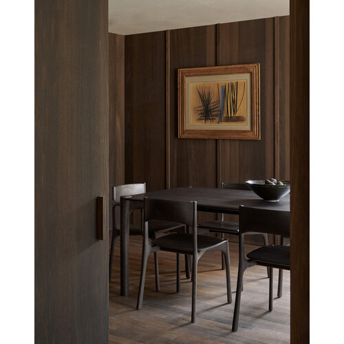 Ethnicraft PI eettafel teak donkerbruin