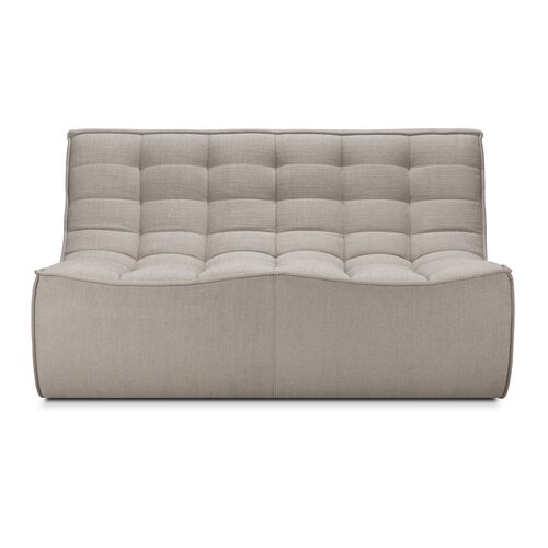 Ethnicraft N701 Sofa tweezit gerecycleerde eco stof