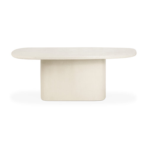 Ethnicraft Elements eettafel kiezelvorm