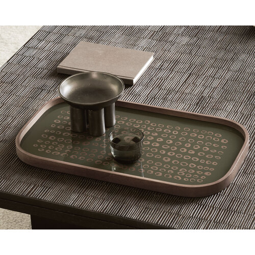 Ethnicraft Grooves koffietafel rechthoekig teak zwart