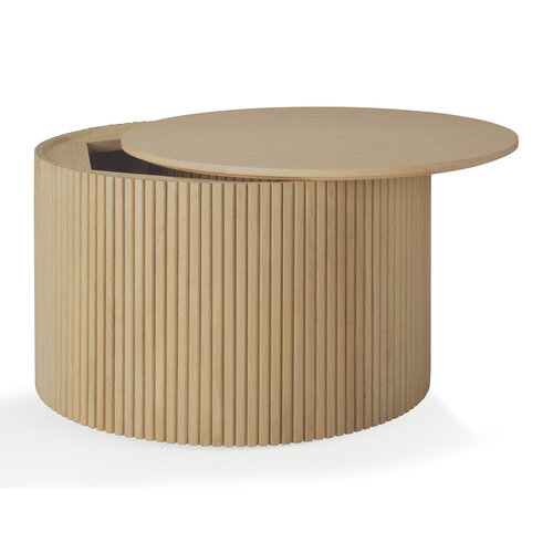 Ethnicraft Roller Max salontafel eik Ø 60